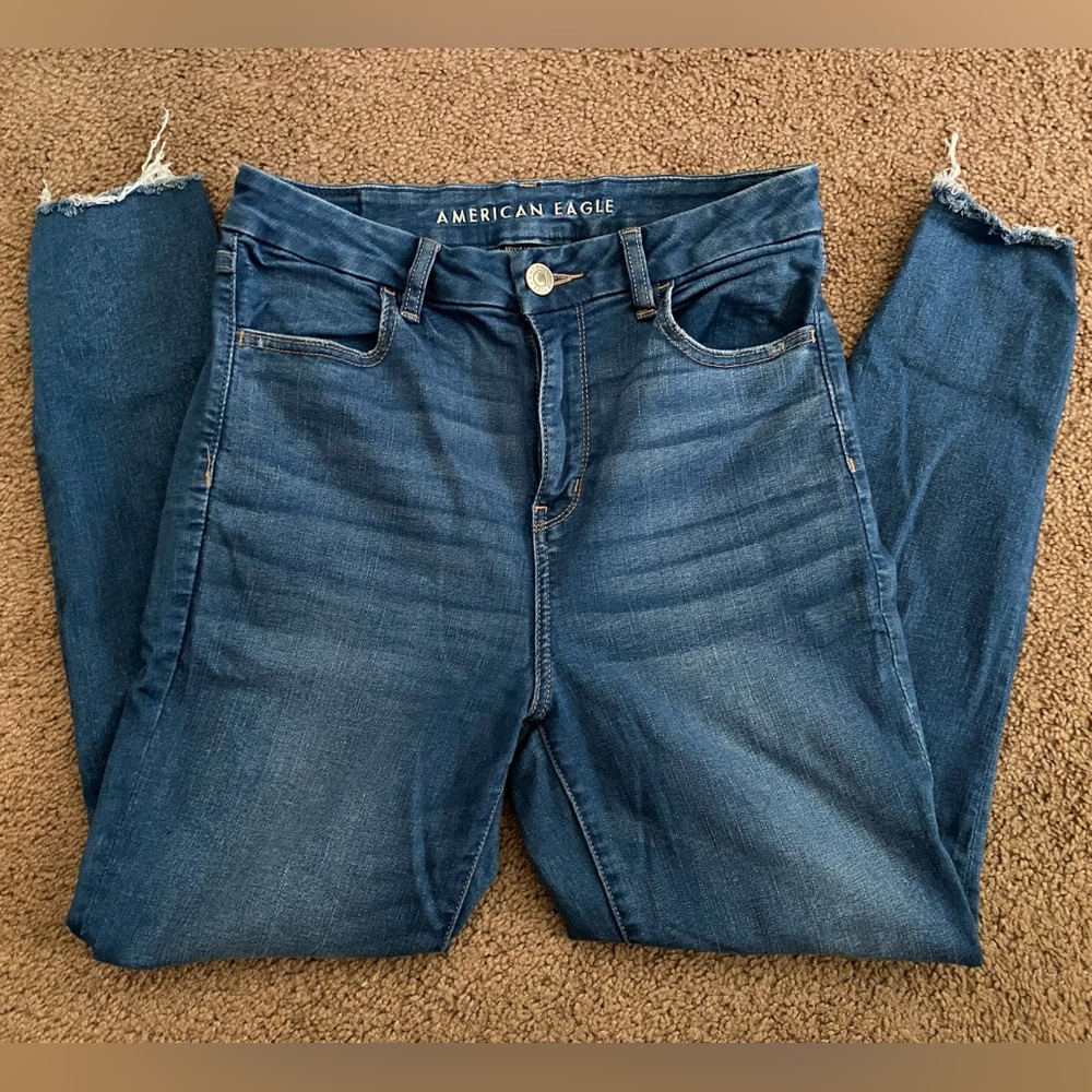 AE Curvy High Rise Jeans